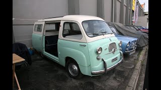 lUomo nero da Padova Auto Epoca 2022 quot Fiat 600 Multipla quot [upl. by Eiuqnom394]