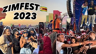 ZMA🫡🇿🇼 takes over ZIMFEST 2023  VLOG [upl. by Afrikah49]