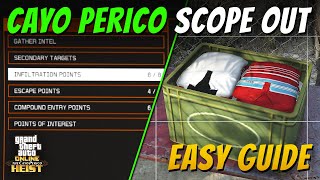 All Scope Out Locations Intel In GTA Onlines Cayo Perico Heist [upl. by Eadmund]