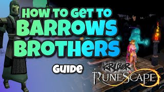 RS3 How to get to Barrows Brothers  Runescape 3 [upl. by Enyala]