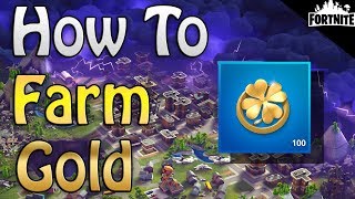 FORTNITE  How To Farm Spring It On Gold New Clinger Utility Item [upl. by Wiencke]