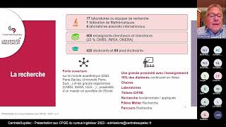 Présentation de notre programme ingénieur aux élèves des classes prépas [upl. by Whitcomb]