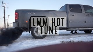 LMM Duramax Cold Start  EFI Live Hot Tune [upl. by Wurster]