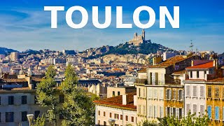 THE SOUTH OF FRANCE Just Arrived In Toulon France  4K Walking Tour City Center Travel Vlog [upl. by Iraj]