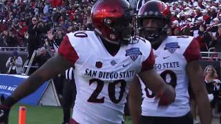 SDSU FOOTBALL ARMY 42 AZTECS 35 ARMED FORCES BOWL  122317 [upl. by Taft]