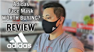 Adidas Face Mask WORTH BUYING  REVIEW [upl. by Rhyner]