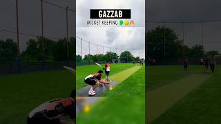 Gazzab wicket keeper 🎾🧤🏏❤️🔥Box cricket shorts cricket viralshorts trending M S Dhoni [upl. by Judi]