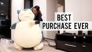 I bought a life size Snorlax lol  How I feel about the wedding [upl. by Ahslek]