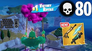 80 Elimination Solo vs Squads Wins Gameplay NEW Fortnite Chapter 5 Season 2 [upl. by Valerle]