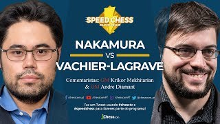 Xadrez SCC 2018  4ªs Hikaru Nakamura v Maxime VachierLagrave Chesscom [upl. by Eustis]