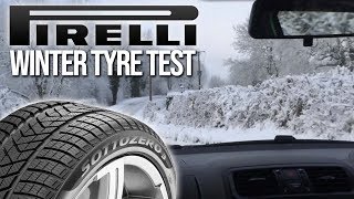 Pirelli Sottozero Winter Tyre Test 2015 [upl. by Shellie680]