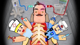 KEREM KOMİSER HELLO NEİGHBORUN MİDESİNE GİRDİ 😱  Minecraft [upl. by Einahpad]