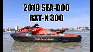 SeaDoo RxPx 300 RS 2018 stock top speed [upl. by Justinian]