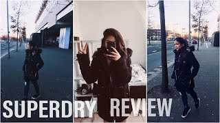 Superdry winter jacket review [upl. by Thury332]