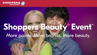 Shoppers Beauty Event is back with more beauty amp PC Optimum™ points [upl. by Yntirb]