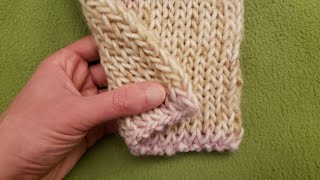 The Double Stockinette Stitch  Knitting Tutorial Reversible amp No Curling [upl. by Elise]