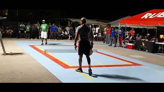 Adrian Skeete vs Wayne Johnson Village camp semifinals 2024Punchers sports TV production [upl. by Philomena]