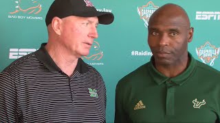 Gasparilla Bowl Coaches Have History [upl. by Byron]