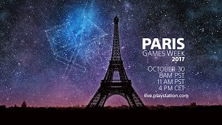 PlayStation® Live from Paris Games Week 2017  English [upl. by Oludoet600]