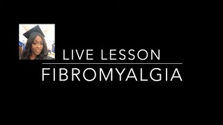 Fibromyalgia in Nursing [upl. by Illak30]