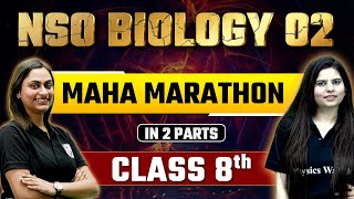 Complete NSO Biology  Class 8th Part 2  SOF Marathon 🔥 [upl. by Horodko]