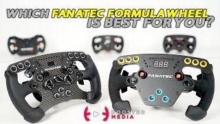 Which FANATEC Formula Wheel is Best for You [upl. by Stilwell]