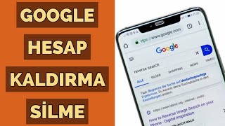 Google Hesap Kaldırma Silme Telefondan [upl. by Ahsote204]