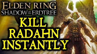 ELDEN RING DLC BOSS GUIDES How To Destroy Radahn [upl. by Jennette995]