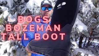 BOGS Bozeman Tall Boot Review  Slip On Boots for Cold Temps [upl. by Mrots]