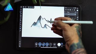 Testing Affinity Designer On My New 11 inch Ipad Pro [upl. by Rebe]