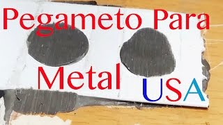 COMO USAR UN SUPER PEGAMENTO PARA METALHOW TO USE A SUPER GLUE FOR METAL [upl. by Nimrak]