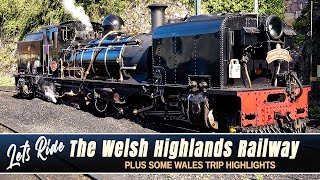 A trip on the Snowdon Welsh Highlands Railway plus some footage from my other days in Wales [upl. by Ahtoelc50]