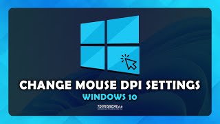 How To Change DPI On Mouse  Quick amp Easy [upl. by Otsirc984]