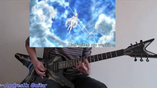 【TAB】AldnoahZero アルドノア・ゼロ OP Opening quotHeavenly Bluequot Guitar Cover [upl. by Ydnil]