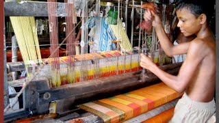 Inside a Hand Loom Weaving Factory [upl. by Hannie]