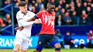 MARVELOUS NAKAMBA NAMED LUTON TOWN PLAYER OF THE MONTH  ENT ZONE [upl. by Akeret459]