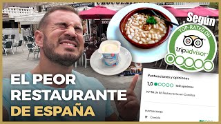 EL PEOR RESTAURANTE de ESPAÑA según TRIPADVISOR 🤢 los DUEÑOS me cuentan ESTO [upl. by Ahcilef]