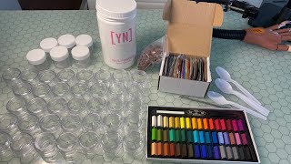 Make Your Own Acrylic Powders  48 Powders w chalkpastels for less than 15  closed [upl. by Aneehsor928]