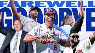 MLB News  Going going gone The best farewell moments in MLB history [upl. by Karrah32]