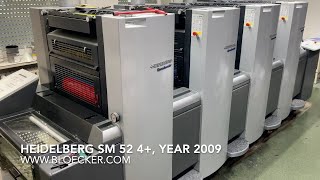 Heidelberg Speedmaster SM 52 4 year 2009  for immediate sale [upl. by Gertrud]