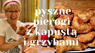 Pierogi z łososiem i orzechami  przepis na ciasto i farsz [upl. by Adnoraj62]