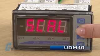 Carlo Gavazzi How to Program Universal Digital Panel Meter UDM 35 amp 40 Series [upl. by Nikki]