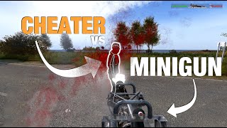 DayZ Admin RETURNS With His BIG MiniGun To DESTROY Cheater Ep92 [upl. by Artinek]