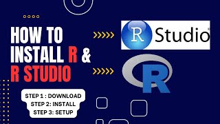 How to install R Software and R Studio on windows [upl. by Amek869]