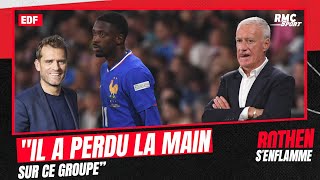 Équipe de France  quotDeschamps a perdu la main sur ce groupequot constate Rothen [upl. by Ecitsuj]