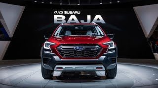 AllNew 2025 Subaru Baja SUV A New Era of Versatility  Blaze Rides [upl. by Elston]