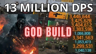 THE DIVISION 2  13 MILLION DPS BUILD  BEST DPS BUILD COUNTDOWN GOD [upl. by Laidlaw]