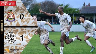 Highlights Marske United 01 Macclesfield FC [upl. by Sirc265]