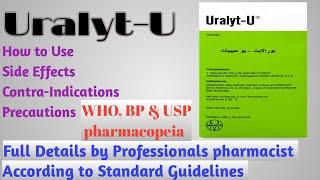 How to use UralytU Granules  Uses Side Effectscontraindication and Dosage  precautions [upl. by Nivak749]