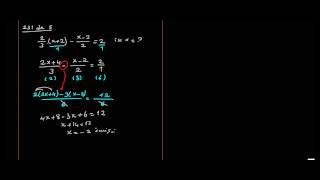 Antrenmanlarla Matematik 17 Rasyonel Denklemler 2b [upl. by Airotna]